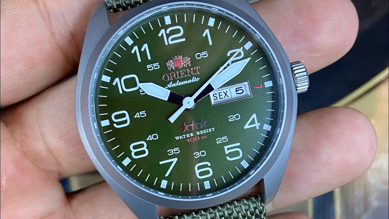 Relógio Militar Automático Orient F49SN020