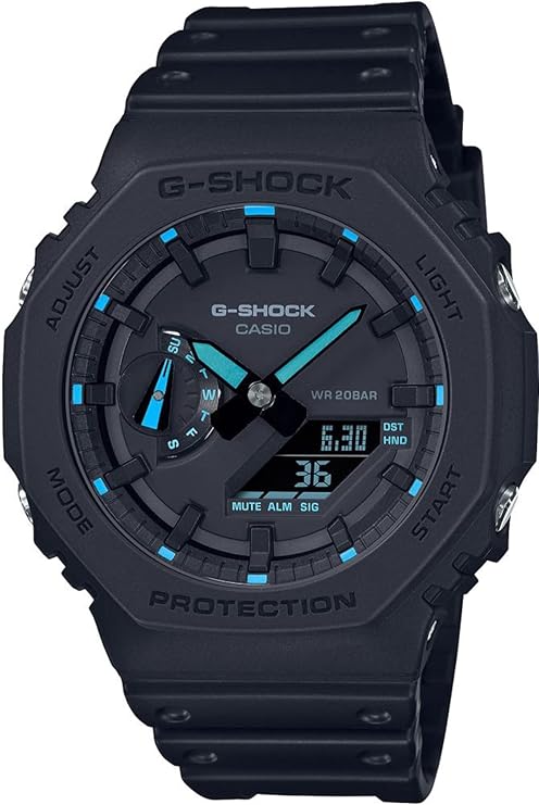 Casio G-Shock GA-2100-1A2DR Neon Accent Series